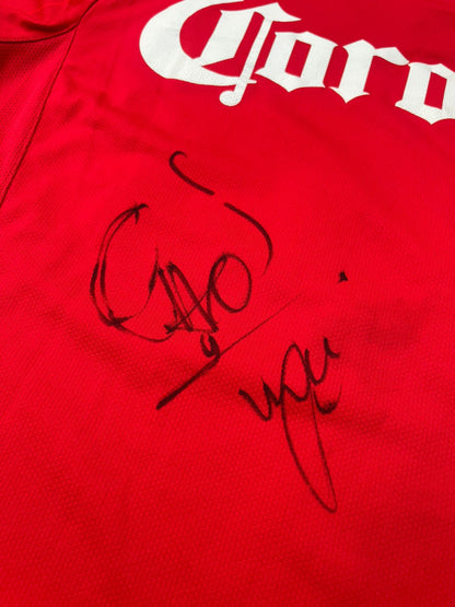 Jersey Club América Portero 2007 2008 Autografiada por Guillermo Ochoa (M)