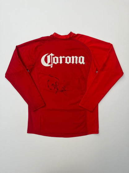 Jersey Club América Portero 2007 2008 Autografiada por Guillermo Ochoa (M)