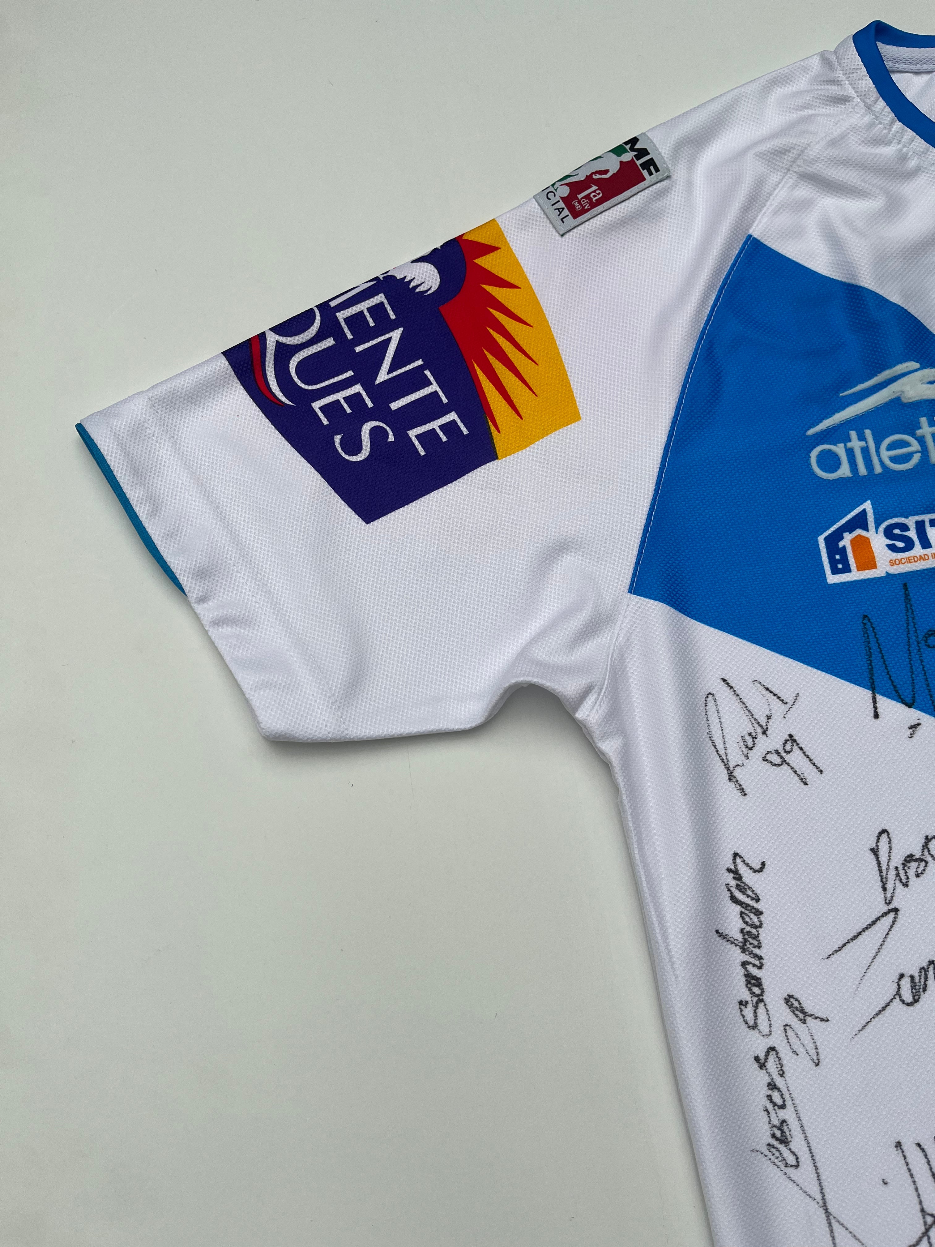 Puebla Home Jersey 2007 2008 Autographed (S)