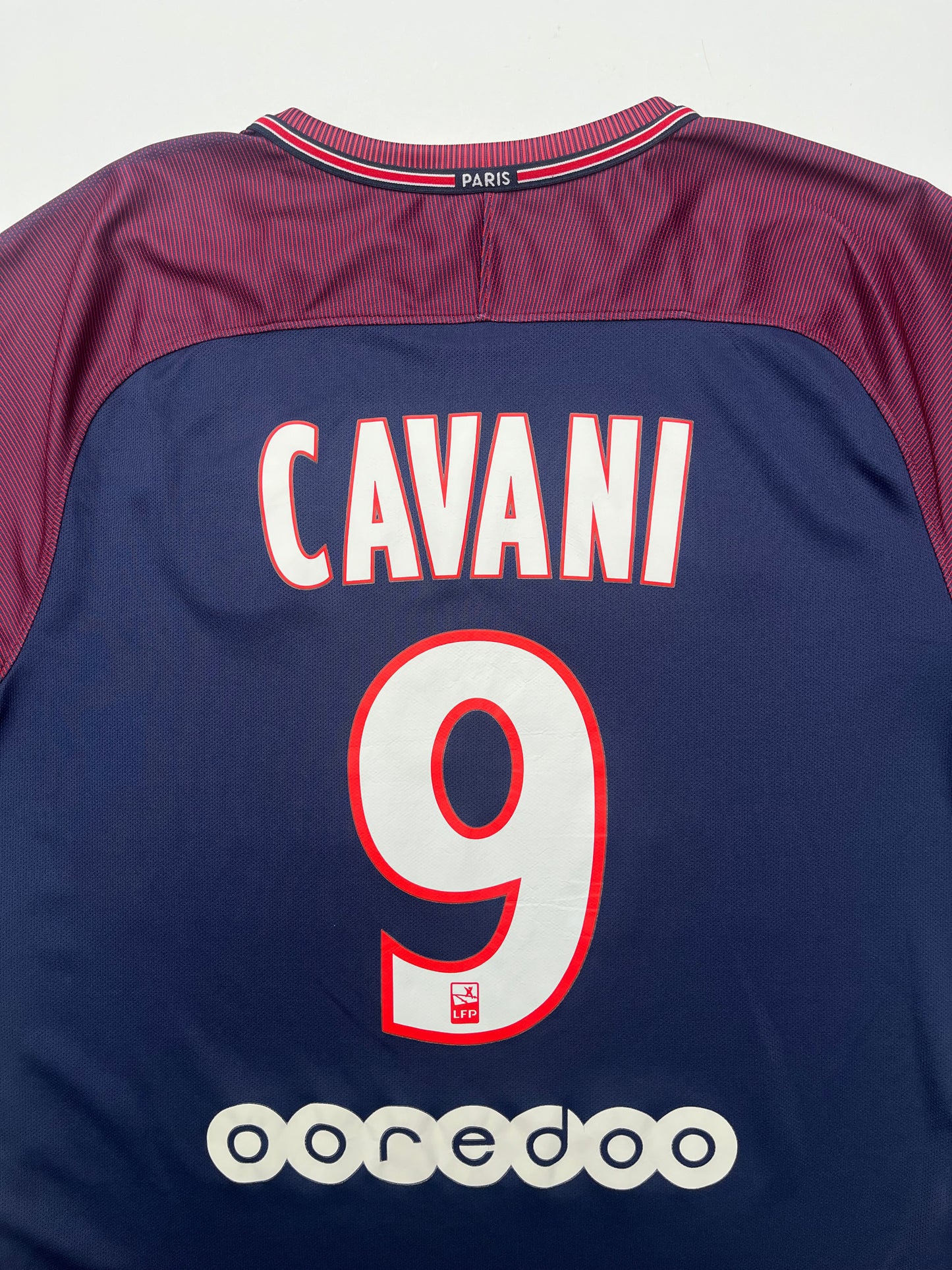 PSG Home Jersey 2017 2018 Edinson Cavani M