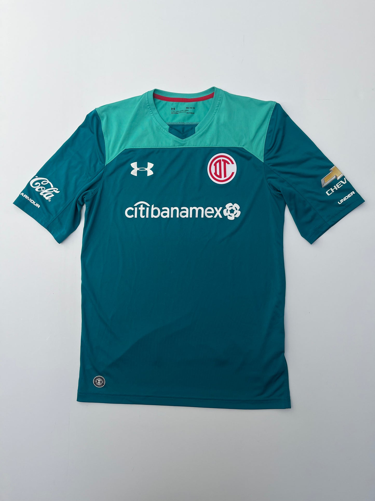 Toluca Home Jersey 2017 2018 Goalkeeper M El jugador n mero 12